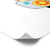 ウーフストックケリーブルーテリアポスター ポスター (角)