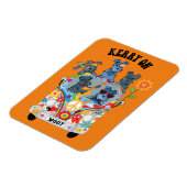 ウーフストックケリーブルーテリアマグネット マグネット (左側)