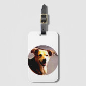 ウーフスN'ワグス ラゲッジタグ (正面縦)