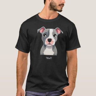ウーフテリア犬のTシャツ Tシャツ