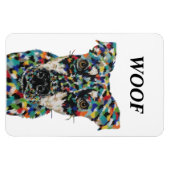 ウーフドグマグネット マグネット (横)