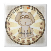 ウーフドッグ タイル (正面)