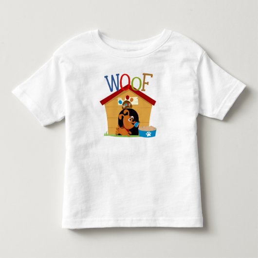 ウーフドッグ トドラーTシャツ (正面)