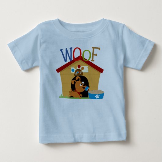 ウーフドッグ ベビーTシャツ (正面)