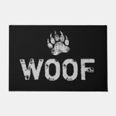 ウーフベアーポー ドアマット (正面)