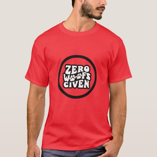 ウーフ与えゼロTシャツ Tシャツ (正面)