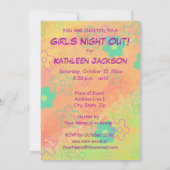 ウーホウワーズガールズナイトアウト招待状 招待状 (裏面)