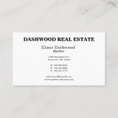 ウーマンアンドハウス実在エステート 名刺 (裏面)