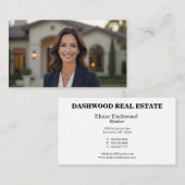 ウーマンアンドハウス実在エステート 名刺 (正面/裏面)