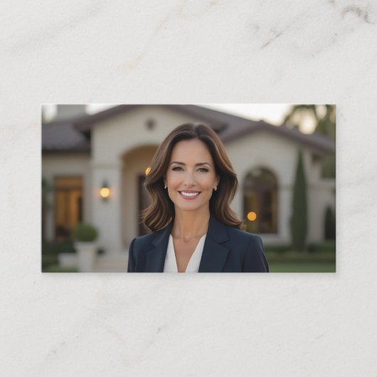 ウーマンアンドハウス実在エステート 名刺 (正面)