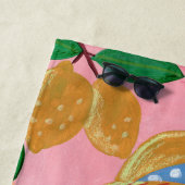 ウーマンイタリアンサマービーチ休暇 ビーチタオル (インサイチュ)