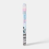 ウーマンインパリエッフェルタワー名前をカスタムする iPhone 15ケース (左側面)