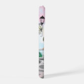 ウーマンインパリエッフェルタワー名前をカスタムする iPhone 15ケース (右側面)