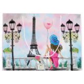 ウーマンインパリ抱き枕エッフェルタワー ラージペーパーバッグ (裏面)