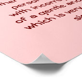 ウーマンオブゴッドバイブル引用文祈りの言葉 ポスター (角)