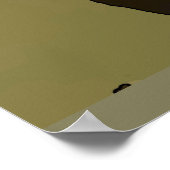 ウーマンオンセルフォン抽象芸術マティススタイル ポスター (角)