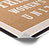 ウーマンズアーミー航空 ポスター (角)