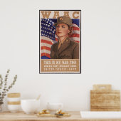 ウーマンズアーミー航空 ポスター (キッチン)