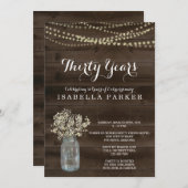 ウーマンズ誕生日招待状 | バビーズブ素朴リー 招待状 (正面/裏面)