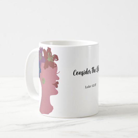 ウーマンマグスタイルB コーヒーマグカップ (正面左)