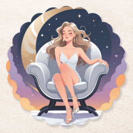 ウーマンムーンスターズクラウドコースター ペーパーコースター