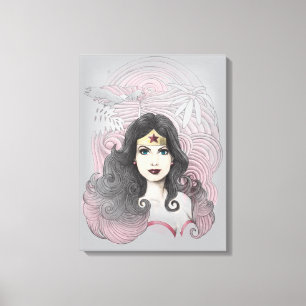 ウーマン·イーグル·アンド·ツリーズ キャンバスプリント