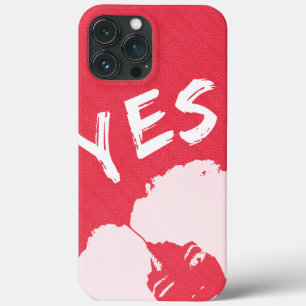 ウーマン・ウィンク考えズ・Yes iPhone 13 Pro Maxケース