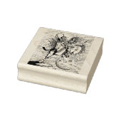 ウーマン・ウォリアー飛んでいる・ホース・ペガサス・ファンタジー・ヒーロー ラバースタンプ (スタンプ)