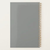 ウーマ遊ンズ・ウィズ・キャット・ヴィンテージ・日本のプリント プランナー手帳 (裏面)