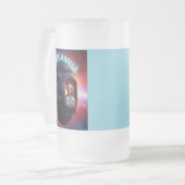 ウームア宇宙メーターが通過エイリアン フロストグラスビールジョッキ (正面左)