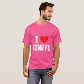 ウーメンズアイラブクンフー Tシャツ (正面フル)