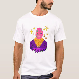 ウーメンズガールスキーマスク通りスタイル Tシャツ
