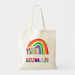 ウーメンズWE All HumanプライドLGBTフラグゲイP トートバッグ
