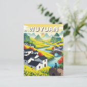 ウーユアンジアンシ中国トラベル ポストカード (スタンド正面)