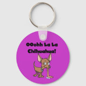 ウーララチワワTシャツとギフト キーホルダー (正面)