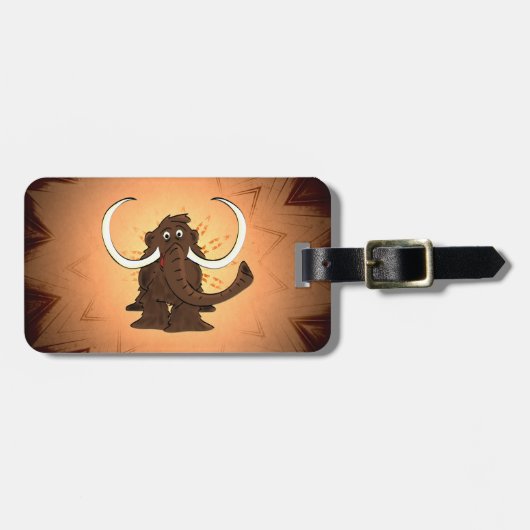 ウーリーマンモスラゲッジタグ ラゲッジタグ (正面横)