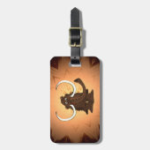 ウーリーマンモスラゲッジタグ ラゲッジタグ (正面縦)