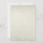 ウーリーランバートキュートラムベビーシャワー招待状 招待状 (裏面)