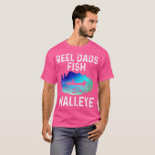 ウーリールパパフィッシュウォリーおもしろい魚釣り淡水 Tシャツ (正面フル)