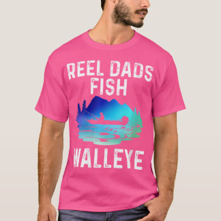 ウーリールパパフィッシュウォリーおもしろい魚釣り淡水 Tシャツ