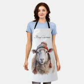 ウーリーワンダーランドカスタム エプロン (着用した状態)