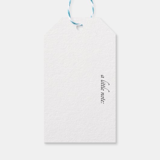 ウーリーワンダーランドカスタム ギフトタグ (裏面)