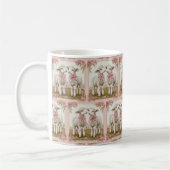 ウールのウィムジー:イースターラムマグカップ🌷🐇 コーヒーマグカップ (左)