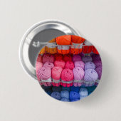 ウールのバッジ 缶バッジ (正面&裏面)