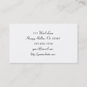 ウールの名刺 名刺 (裏面)