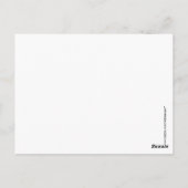 ウールのGathererはがき ポストカード (裏面)