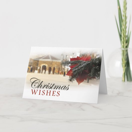 ウールウィッチリバーサイドクリスマス シーズンカード (正面)