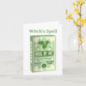 ウールオブマクベスこうもり カード (黄色い花)