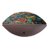 ウールトッピングペイズリー アメリカンフットボール (回転270)