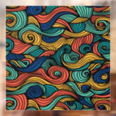 ウールトッピングペイズリー ウィンドウサイン (シート2)